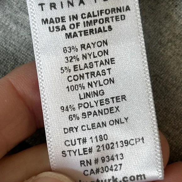 Trina Turk grey tack suit - Picture 8 of 9